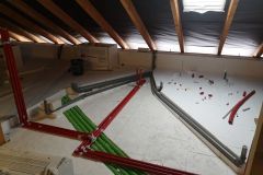 Wykonanie instalacji na poddaszu